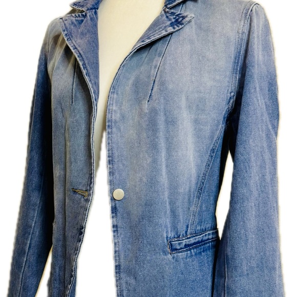 STYLEWE Blue Jean Jacket Relaxed Fit, Size L - Picture 4 of 5